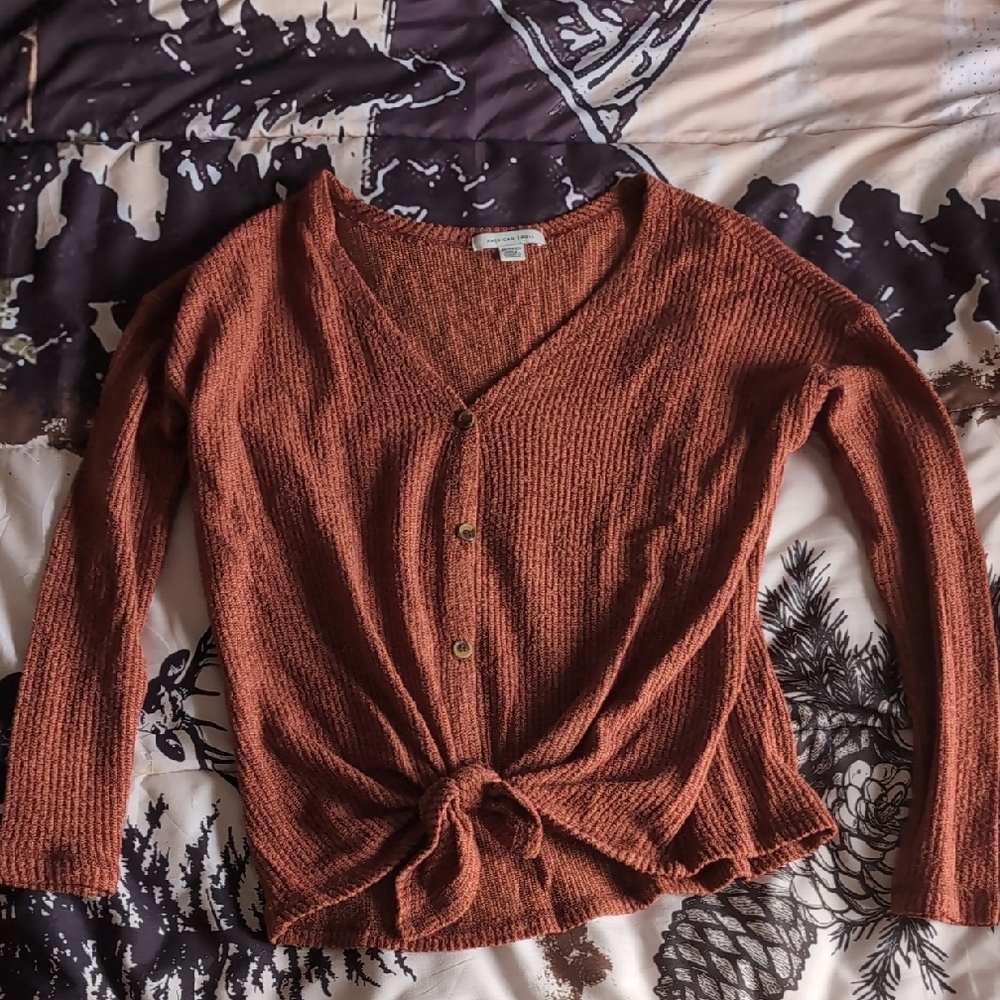 Women's Rust Sweater